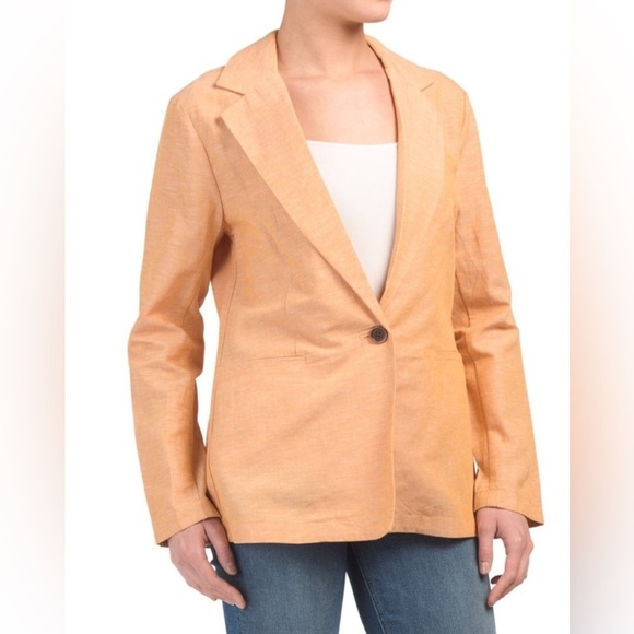 DREW Jackets & Blazers - DREW NWT linen blend blazer, small